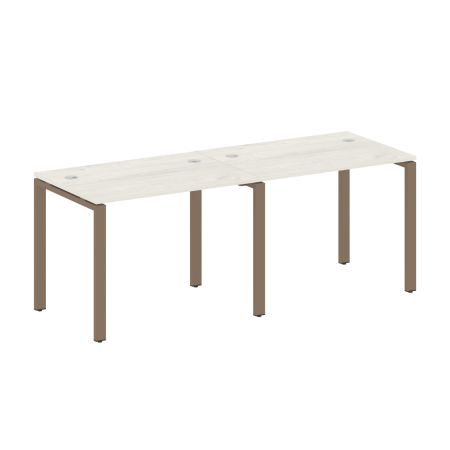 Рабочая станция на 2 раб.места Metal System Style БП.СМ-2.1 2000x720x750