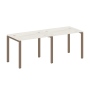 Рабочая станция на 2 раб.места Metal System Style БП.СМ-2.1 2000x720x750