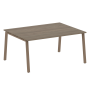 Стол для переговоров (1 столешница) на А-образном м/к Metal System Style БА.ПРГ-1.4 1600x1235x750