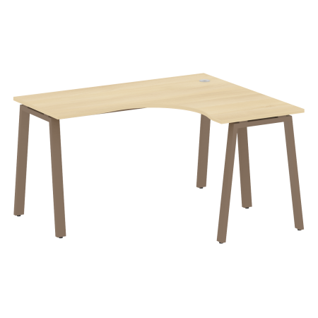 Стол криволинейный правый Metal System Style БА.СА-3 Пр 1400x1200x750