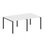 Переговорный стол 2 столешницы Metal System Style БП.ПРГ-2.1 2000x1235x750