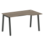 Стол криволинейный правый Metal System Style БА.СА-2 Пр 1400x900x750
