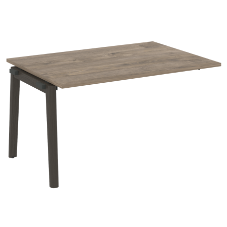 Проходной наборный элемент переговорного стола на деревянных опорах Onix Wood OW.NPRG-3 1380x980x750
