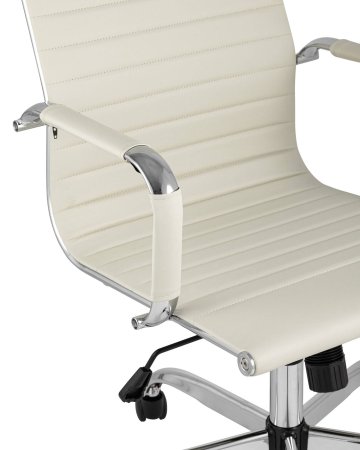 Кресло руководителя TopChairs City бежевое (Компьютерное кресло City бежевый)