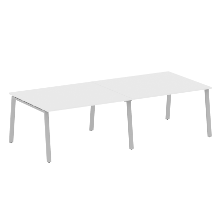 Стол для переговоров (2 столешницы) на А-образном м/к Metal System Style БА.ПРГ-2.3 2800x1235x750