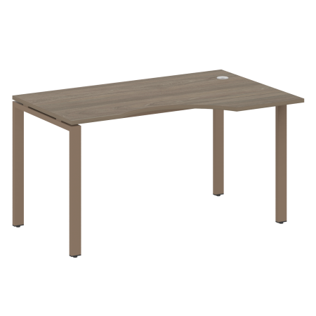 Стол криволинейный правый Metal System Style БП.СА-2 Пр 1400x900x750