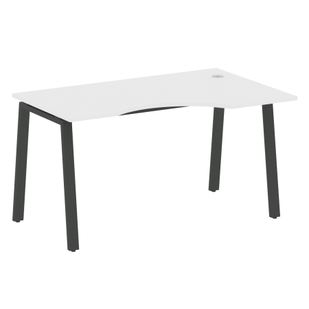 Стол криволинейный правый Metal System Style БА.СА-2 Пр 1400x900x750