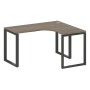 Стол криволинейный правый Metal System Style БО.СА-3 Пр 1400x1200x750
