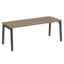 Стол руководителя на деревянных опорах Onix Wood Direct OW.SRR-6.8 1980x800x750