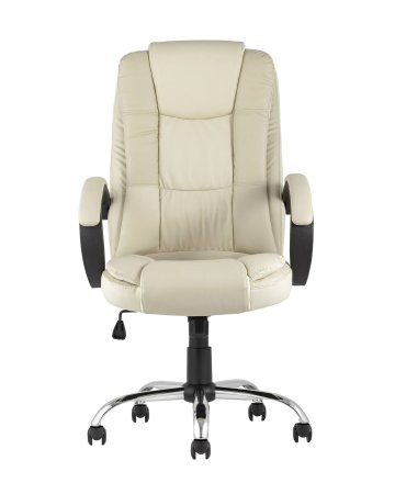 Кресло руководителя TopChairs Atlant бежевое (Компьютерное кресло Atlant бежевый)