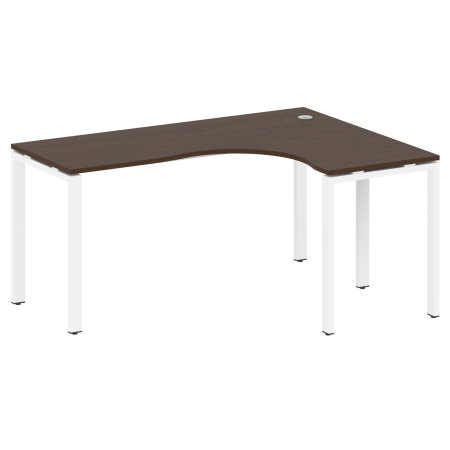 Стол криволинейный правый Metal System Style БП.СА-4 Пр 1600x1200x750