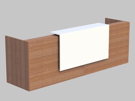 Композиция из 2 прямых модулей Z2 Z2C03 3260x880x1130 (Орех каналетто)