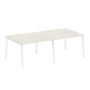 Стол для переговоров (2 столешницы) на А-образном м/к Metal System Style БА.ПРГ-2.2 2400x1235x750