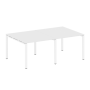 Переговорный стол 2 столешницы Metal System Style БП.ПРГ-2.1 2000x1235x750