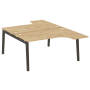 Рабочая станция на деревянных опорах Onix Wood OW.D.SA-4 1580x2395x750