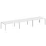 Переговорный стол 3 столешницы Metal System Style БП.ПРГ-3.5 5400x1235x750