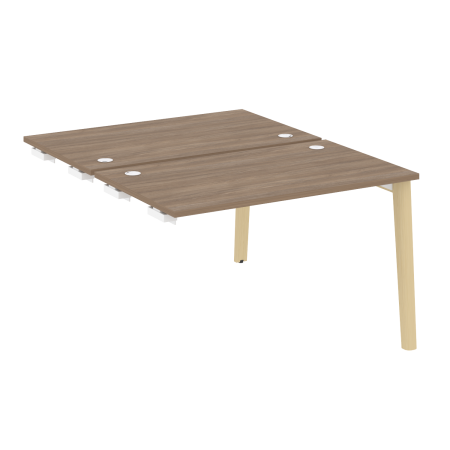 Стол-приставка двойной на деревянных опорах Onix Wood OW.D.SPR-2.7 1180x1475x750