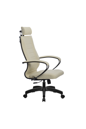 Кресло для руководителя Метта МЕТТА-34(MPES)/подл.117/осн.001 (Светло-бежевый)