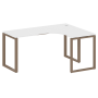 Стол криволинейный правый Metal System Style БО.СА-4 R 1600x1200x750