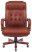 Кресло руководителя T-9926WALNUT светло-коричневый Leather EiCHel кожа крестов. металл/дерево