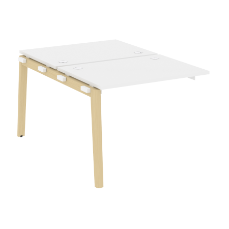 Наборный элемент рабочей станции на деревянных опорах Onix Wood OW.2.NRS-1.7 980x1475x750