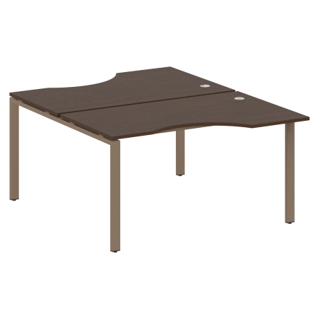 Рабочая станция криволинейная Metal System Style БП.РАС-СА-2.2 1400x1835x750