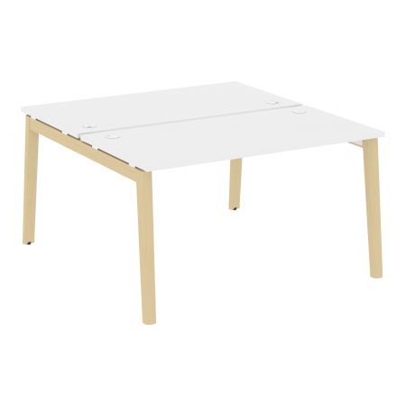 Рабочая станция на деревянных опорах Onix Wood OW.D.RS-2.3.7 1380x1475x750