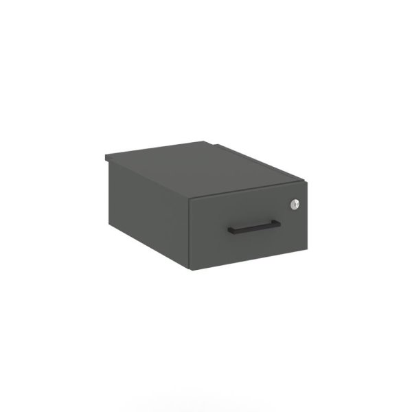 Тумба с 1 ящиком SN.TP-023 (343х607х176) (Антрацит)