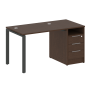 Рабочая станция с опорной тумбой Metal System Style БП.РС-СТП-1.1 1412x720x750