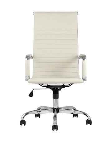 Кресло руководителя TopChairs City бежевое (Компьютерное кресло City бежевый)