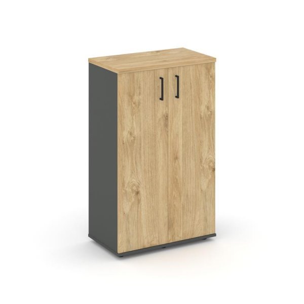 Тумба опорная/приставная SN.TOP-062 (700х400х1150) (Антрацит/Тиквуд Светлый)
