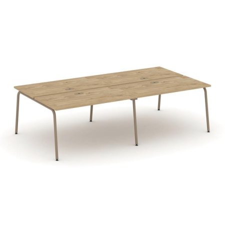Рабочая станция 4 места ES.D.RS-4.3-LK (2760х1500х750)