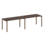 Рабочая станция на 2 раб.места Metal System Style БП.СМ-2.3 2800x720x750