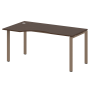 Стол криволинейный левый Metal System Style БП.СА-1 Л 1600x900x750