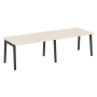 Стол переговорный на деревянных опорах Onix Wood OW.PRG-2.3 2760x980x750