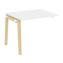 Наборный элемент рабочей станции на деревянных опорах Onix Wood OW.1.NRS-1.8 980x800x750