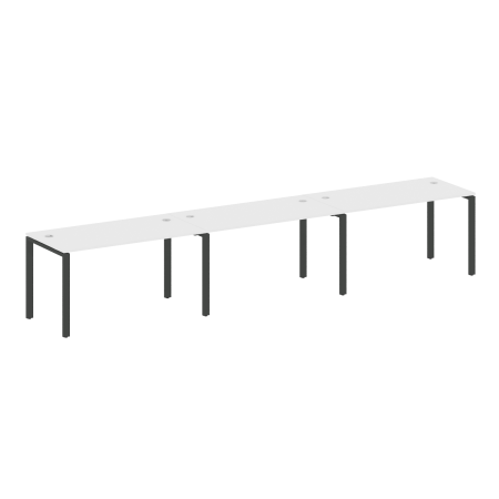 Рабочая станция на 3 раб. места Metal System Style БП.СМ-3.3 4200x720x750