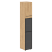 Шкаф колонка комбинированая правый LOFTIS LHC 40.2 (R) 400х430х2253
