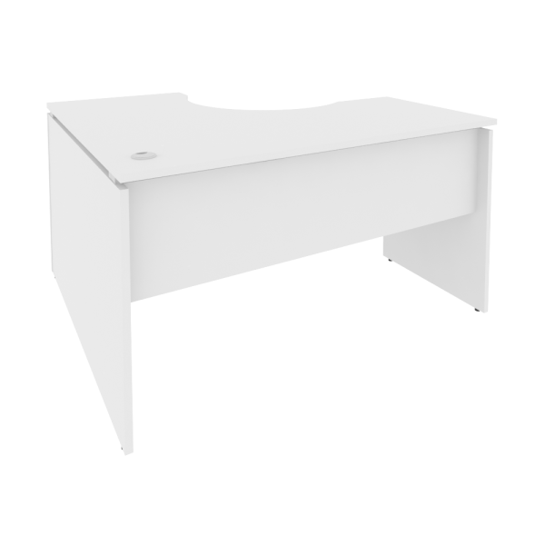 Стол криволинейный, правый Style Л.СА-3Пр 1380x1200x750 (Белый)