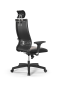 Кресло для руководителя Метта Sit 10 B2-187D - Extra /Kb40/Wh40/D02P/H3mL-G-2D(M09.B02.G15.W01