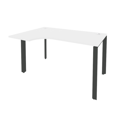 Стол эргономичный левый на П-образном м/к Onix O.MP-SA-2L 1380x980x750