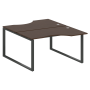 Рабочая станция криволинейная Metal System Style БО.РАС-СА-2.2 1400x1835x750