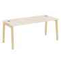 Стол руководителя на деревянных опорах Onix Wood Direct OW.SRR-5.8 1780x800x750