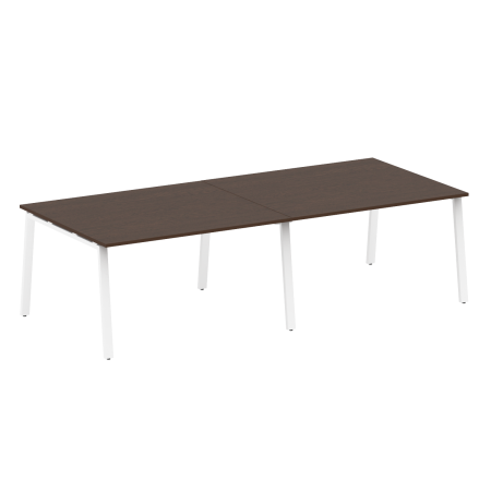 Стол для переговоров (2 столешницы) на А-образном м/к Metal System Style БА.ПРГ-2.3 2800x1235x750