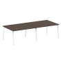 Стол для переговоров (2 столешницы) на А-образном м/к Metal System Style БА.ПРГ-2.3 2800x1235x750