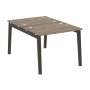 Рабочая станция на деревянных опорах Onix Wood OW.D.RS-2.1.7 980x1475x750