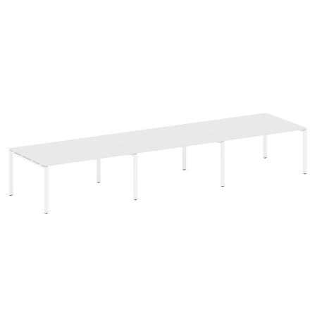 Переговорный стол 3 столешницы Metal System Style БП.ПРГ-3.4 4800x1235x750