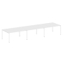 Переговорный стол 3 столешницы Metal System Style БП.ПРГ-3.4 4800x1235x750
