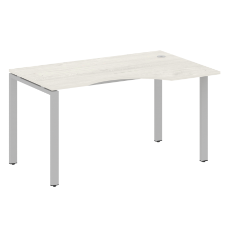 Стол криволинейный правый Metal System Style БП.СА-2 Пр 1400x900x750