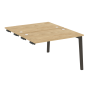Стол-приставка двойной на деревянных опорах Onix Wood OW.D.SPR-2.7 1180x1475x750